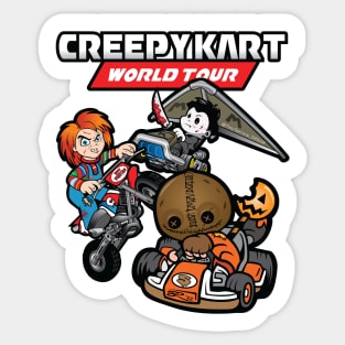 Creepy Kart Sticker